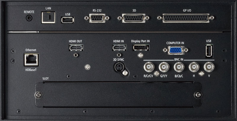 NEC激光高端工程投影機PH1202HL+接口細節(jié)